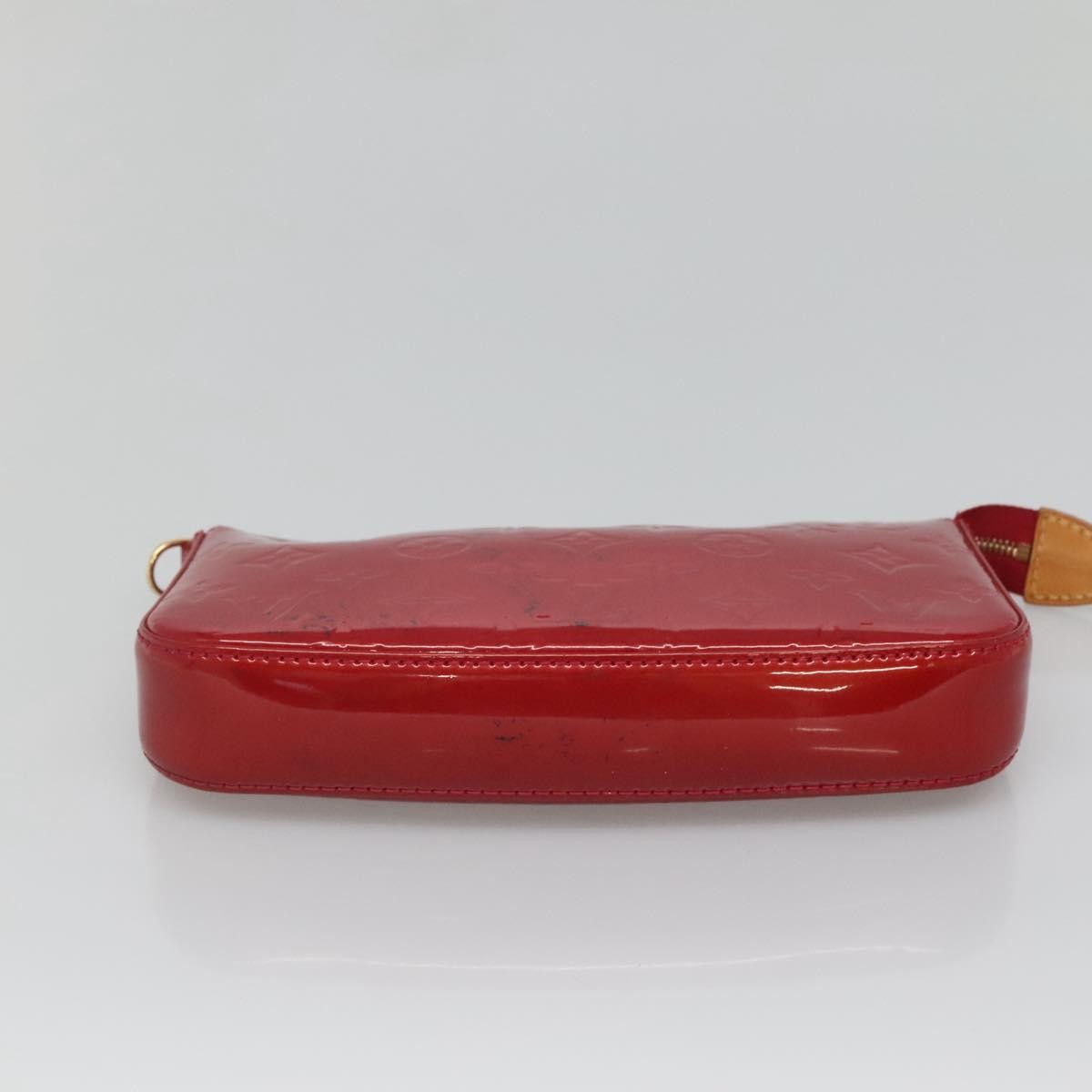 Louis Vuitton Pochette Accessoires vernis, RED, PATENT_LEATHER, Clutche & pouche