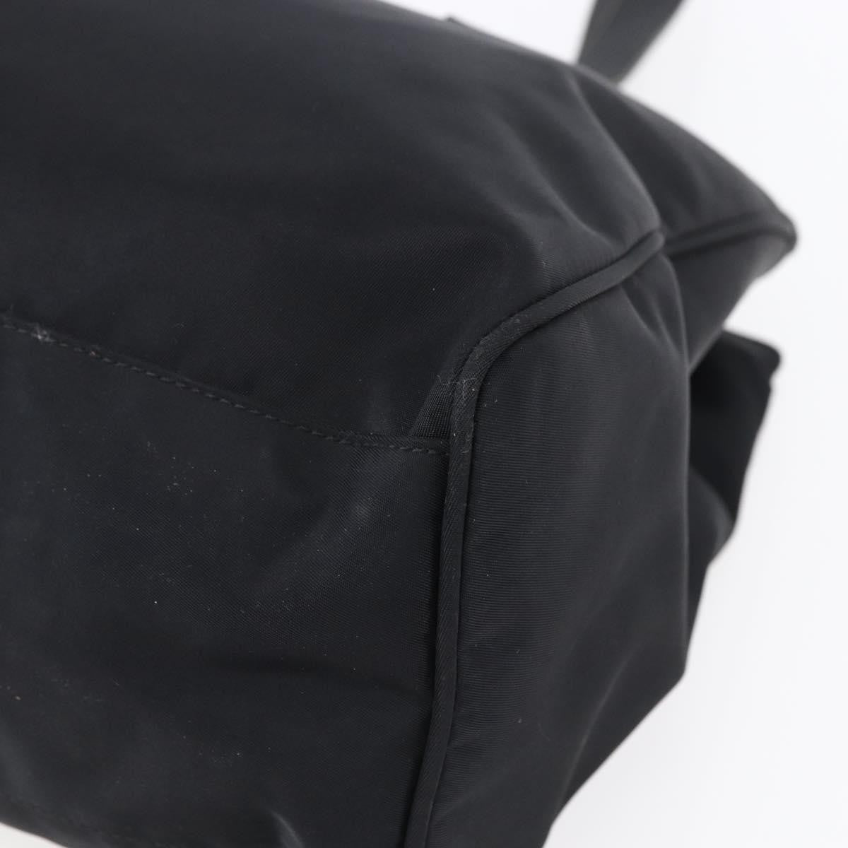 Fendi Vintage FF Tote Nylon, BLACK, NYLON, Tote bag