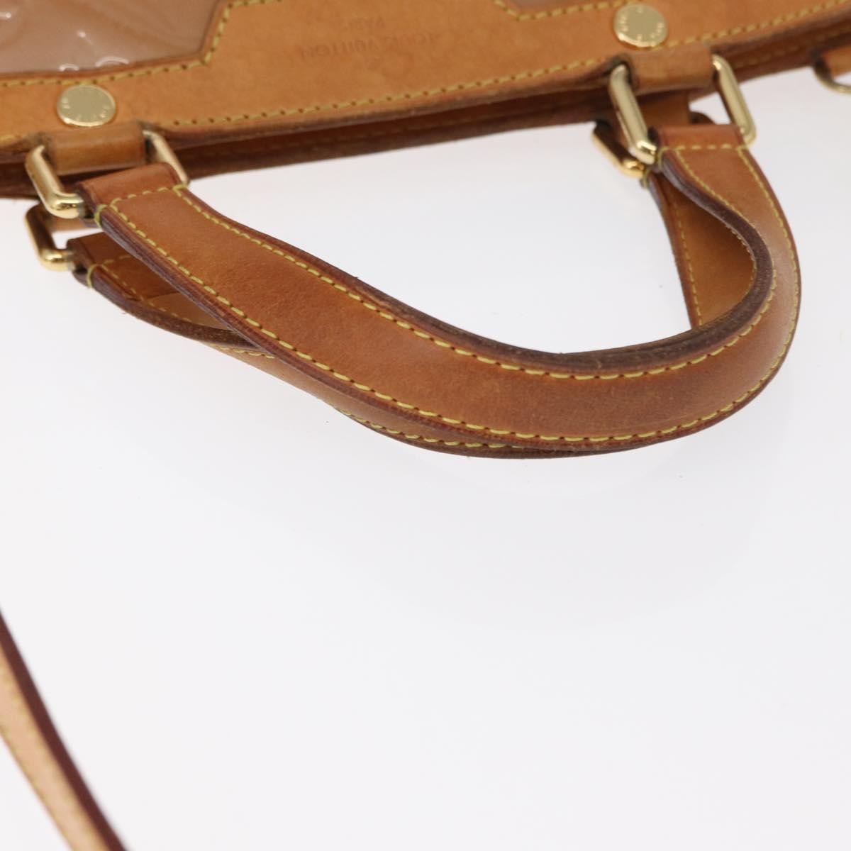 Louis Vuitton Brea Handbag Monogram Vernis, BROWN, PATENT_LEATHER, Handbag