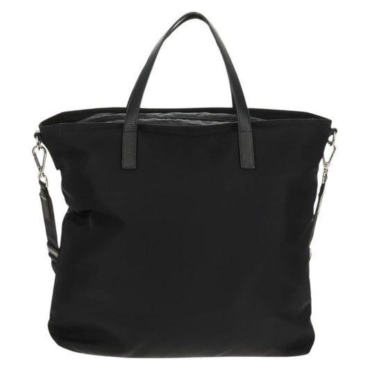 Prada Vintage Tote Tessuto, BLACK, NYLON, Tote bag
