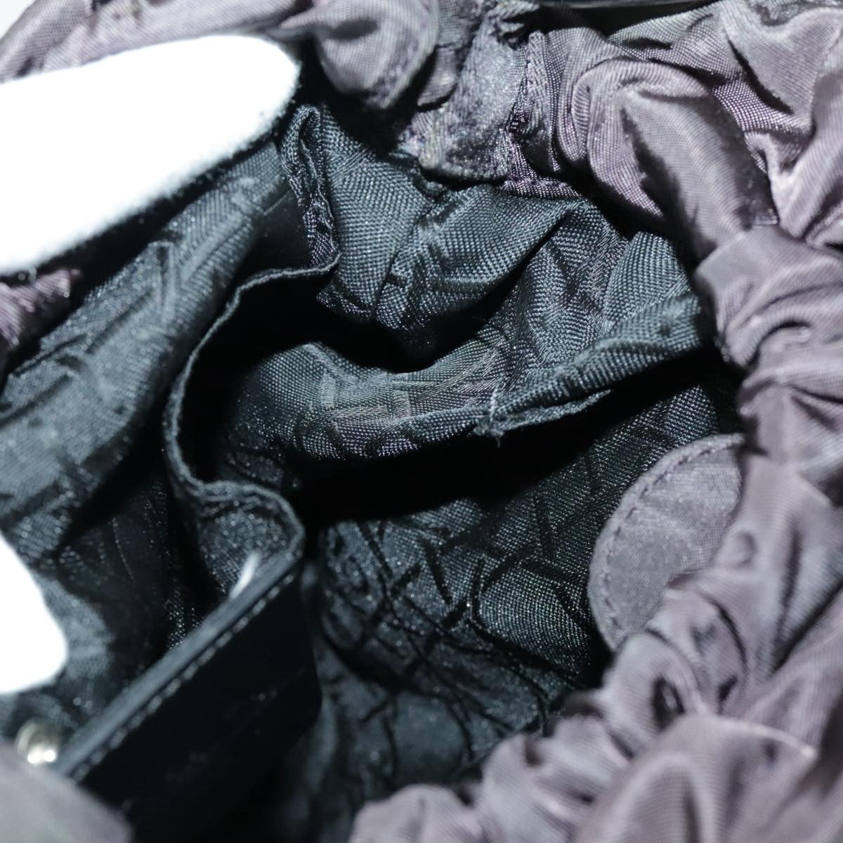 Christian Dior Saddle Zip Pouch Diorissimo Canvas, PURPLE, NYLON, Clutche & pouche