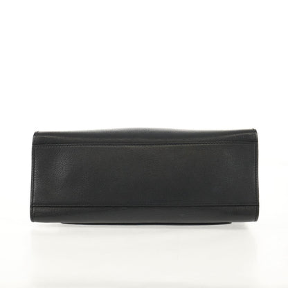 Gucci Totem Top Handle Bag Leather, BLACK, LEATHER, Handbag