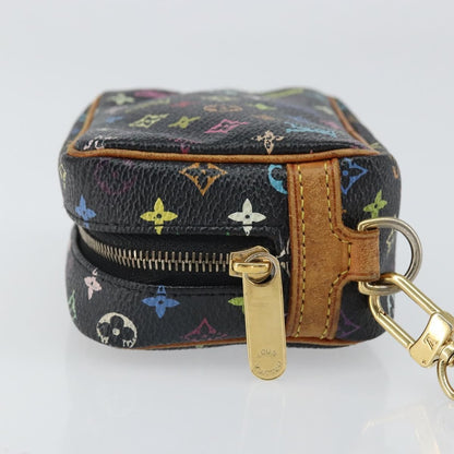 Louis Vuitton Wapity Trousse Pouch Monogram Multicolor, BLACK, CANVAS, Clutche & pouche