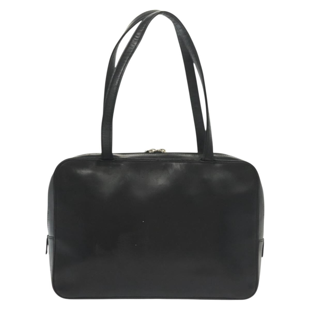 Burberry Nova Check Handbag Leather and Nylon, BLACK, LEATHER, Handbag