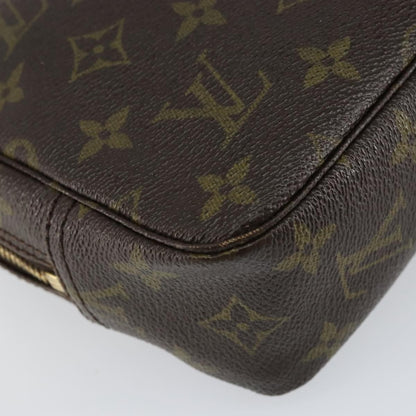 Louis Vuitton Trousse Toiletry Pouch Monogram Canvas, BROWN, CANVAS, Toiletry Case