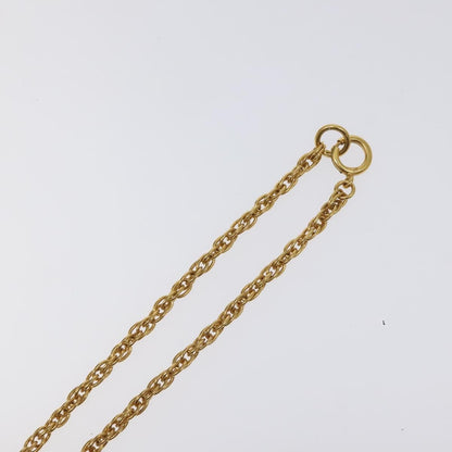 Chanel Flap Bag Pendant Necklace Metal, GOLD, METAL, Necklace