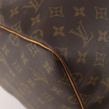 Louis Vuitton Keepall Bag Monogram Canvas, BROWN, CANVAS, Travel bag