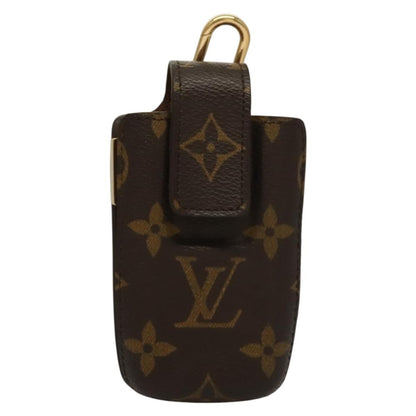 Louis Vuitton Etui Phone Case Monogram Canvas, BROWN, CANVAS, Tech accessory