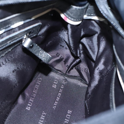 Burberry Vintage Shoulder Bag Nylon, BLACK, NYLON, Shoulder bag
