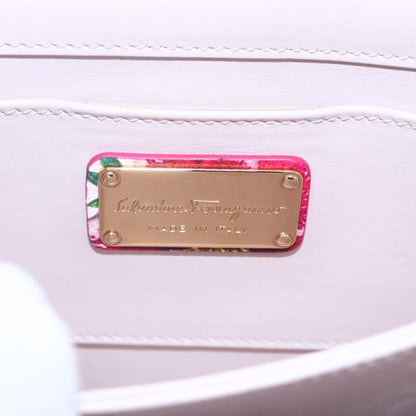 Salvatore Ferragamo Vintage Gancini Chain Shoulder Bag Canvas, MULTICOLOUR, CANVAS, Shoulder bag