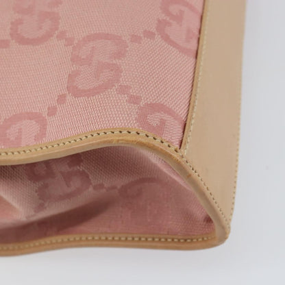 Gucci Vintage Jackie Handbag Canvas, PINK, CANVAS, Handbag