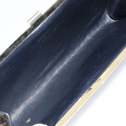 Christian Dior Vintage Trotter Pouch Diorissimo Canvas, NAVY, CANVAS, Clutche & pouche