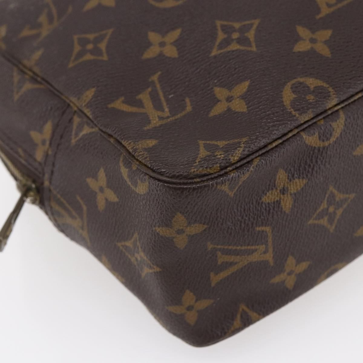 Louis Vuitton Trousse Toilette Monogram Canvas, BROWN, CANVAS, Clutche & pouche