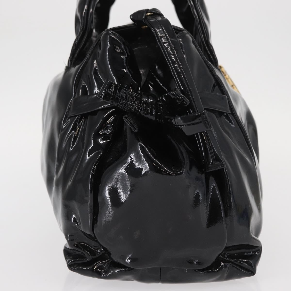 Gucci Hysteria Convertible Top Handle Bag Patent, BLACK, PATENT_LEATHER, Handbag