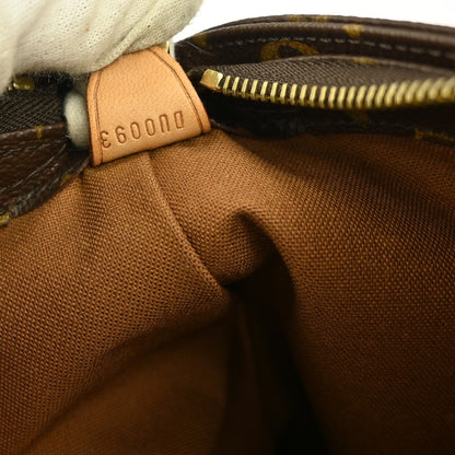 Louis Vuitton Cabas Mezzo Monogram Canvas, BROWN, CANVAS, Tote bag