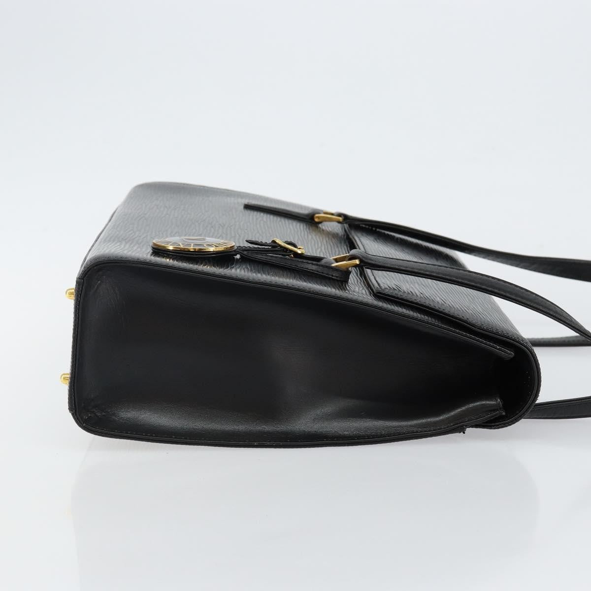Valentino Garavani Flap Shoulder Bag Leather, BLACK, LEATHER, Shoulder bag