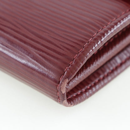 Louis Vuitton Vintage Sarah Wallet Epi Leather, RED, LEATHER, Wallets
