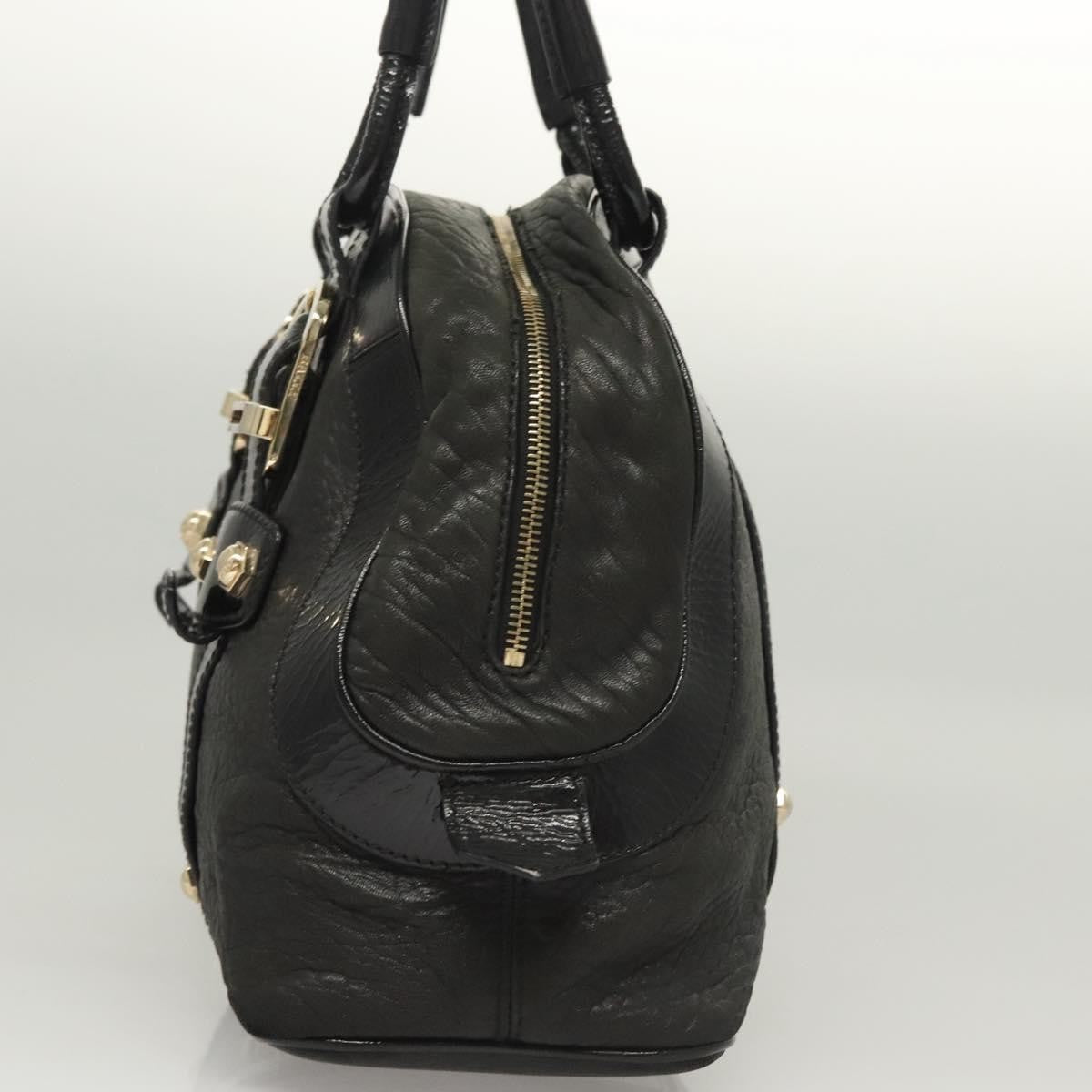 Bally Vintage Shoulder Bag Leather, BLACK, LEATHER, Shoulder bag