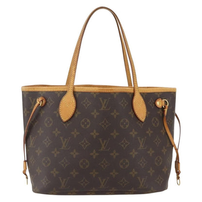 Louis Vuitton Neverfull Tote Monogram Canvas, BROWN, CANVAS, Tote bag