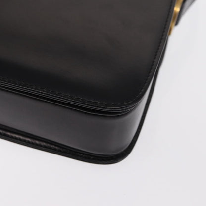 Gucci Vintage Shoulder Bag Leather, BLACK, LEATHER, Shoulder bag