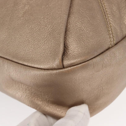 Salvatore Ferragamo Miss Vara Hobo Leather, GOLD, LEATHER, Handbag