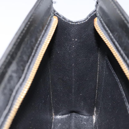 Louis Vuitton Pochette Homme Epi Leather, BLACK, LEATHER, Clutche & pouche