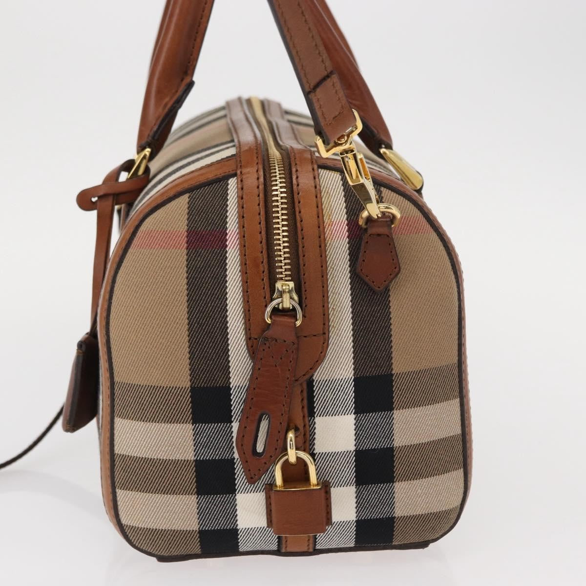 Burberry Alchester Convertible Satchel House Check Canvas, BEIGE, CANVAS, Travel bag