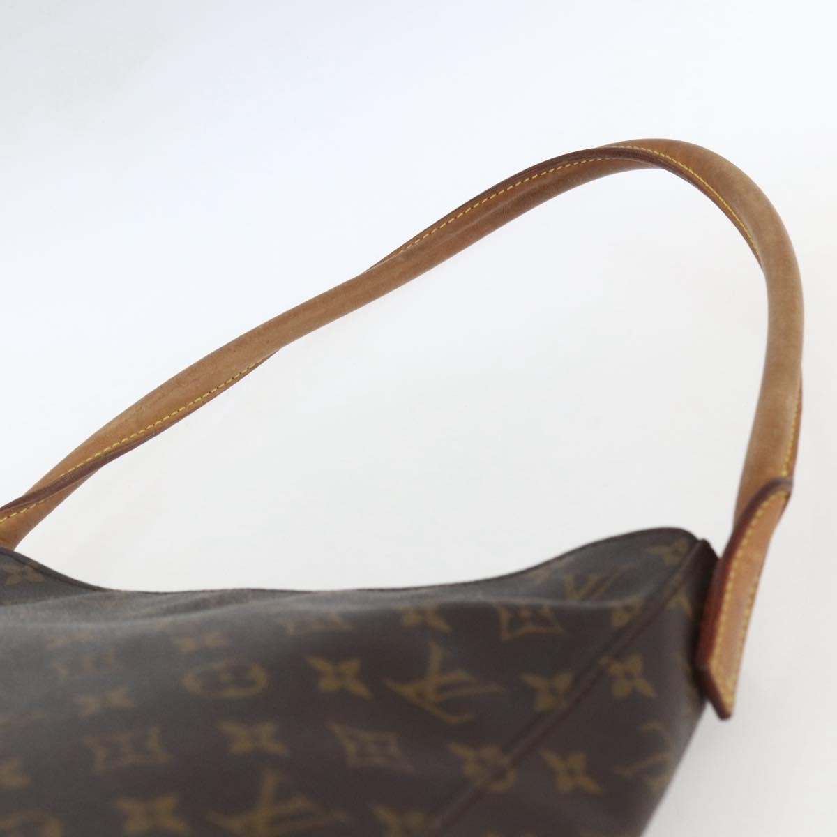 Louis Vuitton Looping Handbag Monogram Canvas, BROWN, CANVAS, Shoulder bag