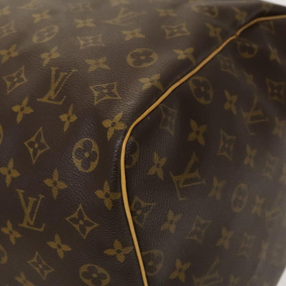 Louis Vuitton Keepall Bag Monogram Canvas, BROWN, CANVAS, Travel bag