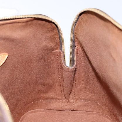 Louis Vuitton Alma Handbag Monogram Canvas, BROWN, CANVAS, Handbag