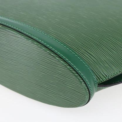 Louis Vuitton Saint Jacques Handbag Epi Leather, GREEN, LEATHER, Shoulder bag