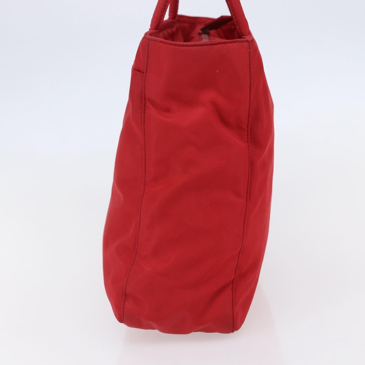 Prada Vintage Tote Tessuto, RED, NYLON, Tote bag