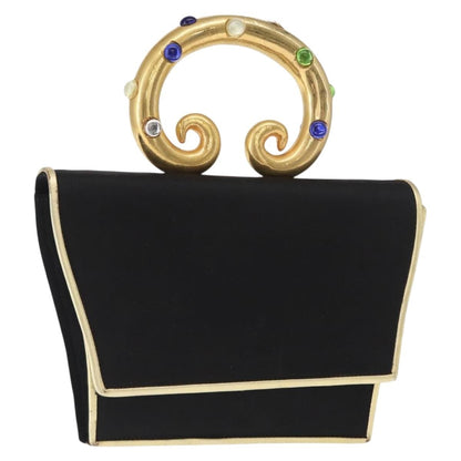 Givenchy Vintage Handbag Nylon, BLACK, NYLON, Handbag