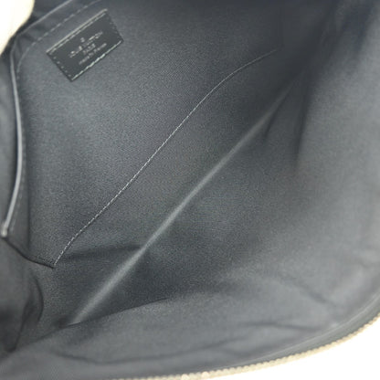 Louis Vuitton Discovery Pochette Monogram Eclipse Canvas, BLACK, CANVAS, Clutche & pouche