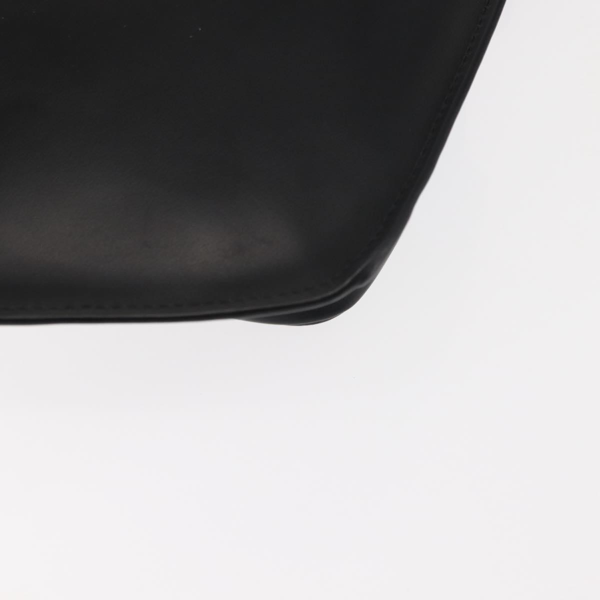 Versace Crossbody Pouch Studded Leather, BLACK, LEATHER, Clutche & pouche