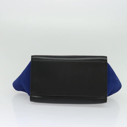 Celine Trapeze Bag Leather, BEIGE, LEATHER, Handbag