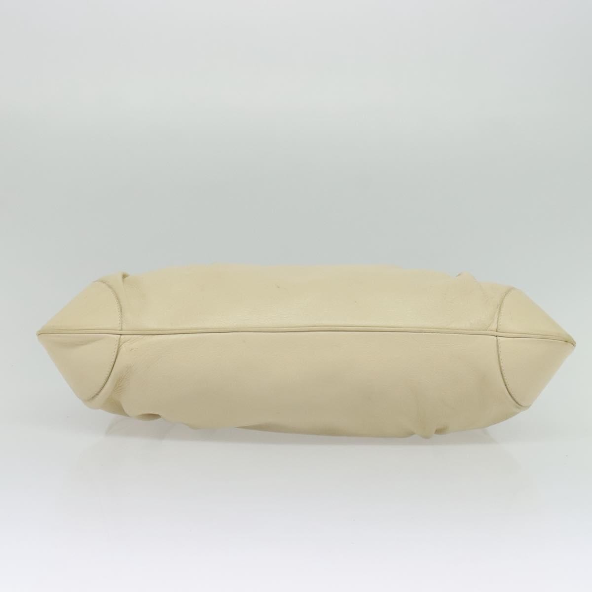 Salvatore Ferragamo Marisa Satchel Leather, BEIGE, LEATHER, Tote bag