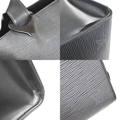 Louis Vuitton Z Gemeaux Tote Epi Leather, BLACK, LEATHER, Tote bag