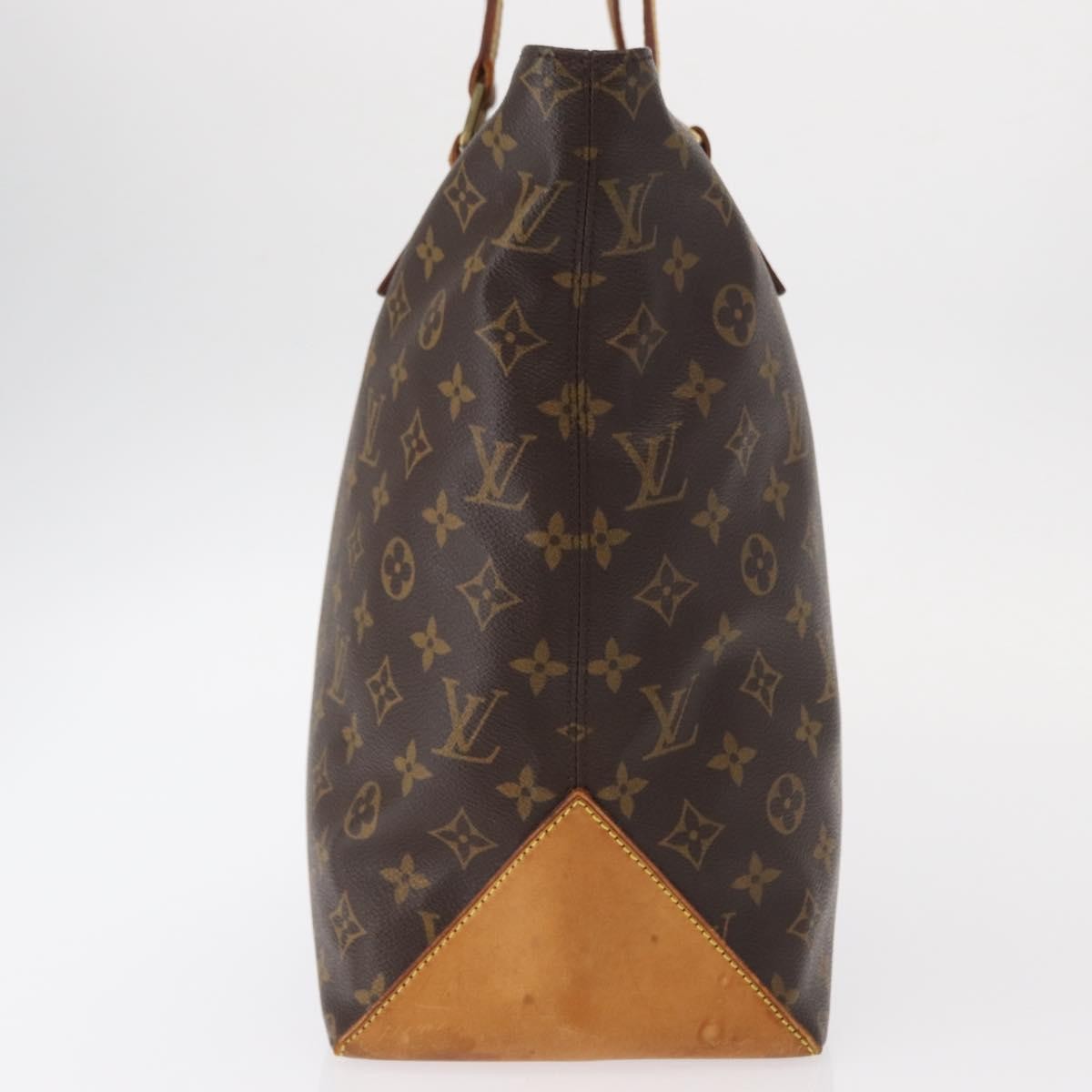 Louis Vuitton Cabas Mezzo Monogram Canvas, BROWN, CANVAS, Tote bag
