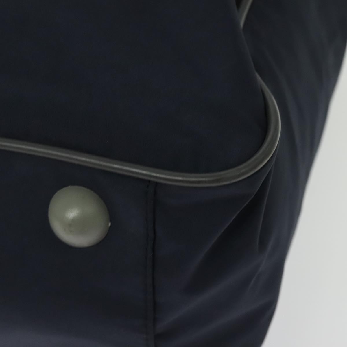 Prada Travel Boston Bag Nylon, NAVY, NYLON, Travel bag