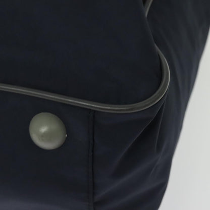 Prada Travel Boston Bag Nylon, NAVY, NYLON, Travel bag