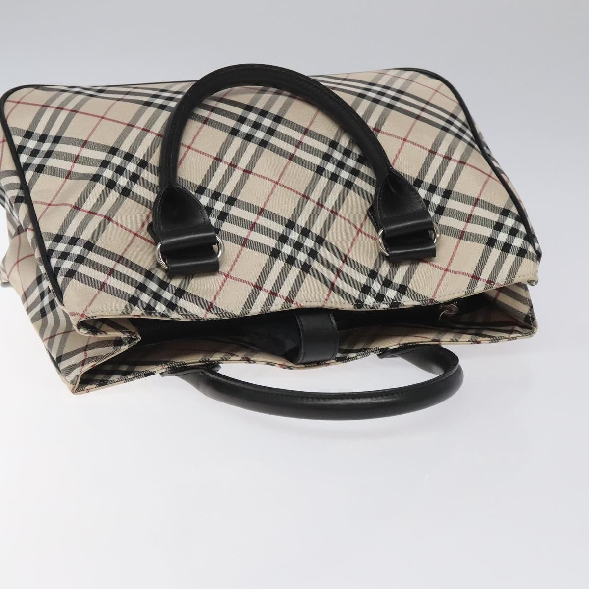 Burberry Nova Check Tote Nylon, BEIGE, NYLON, Tote bag