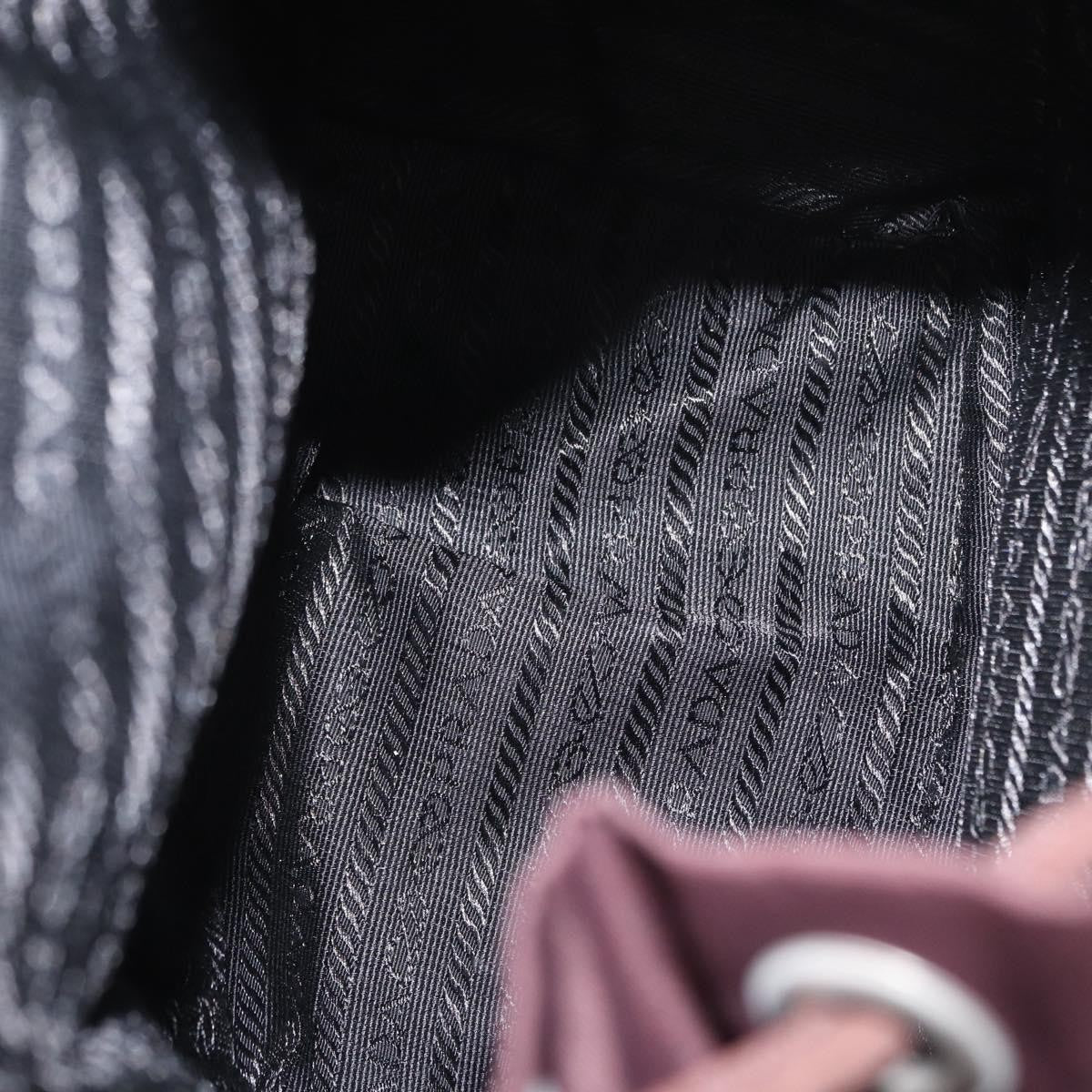 Prada Front Pocket Backpack Tessuto, BROWN, NYLON, Backpack