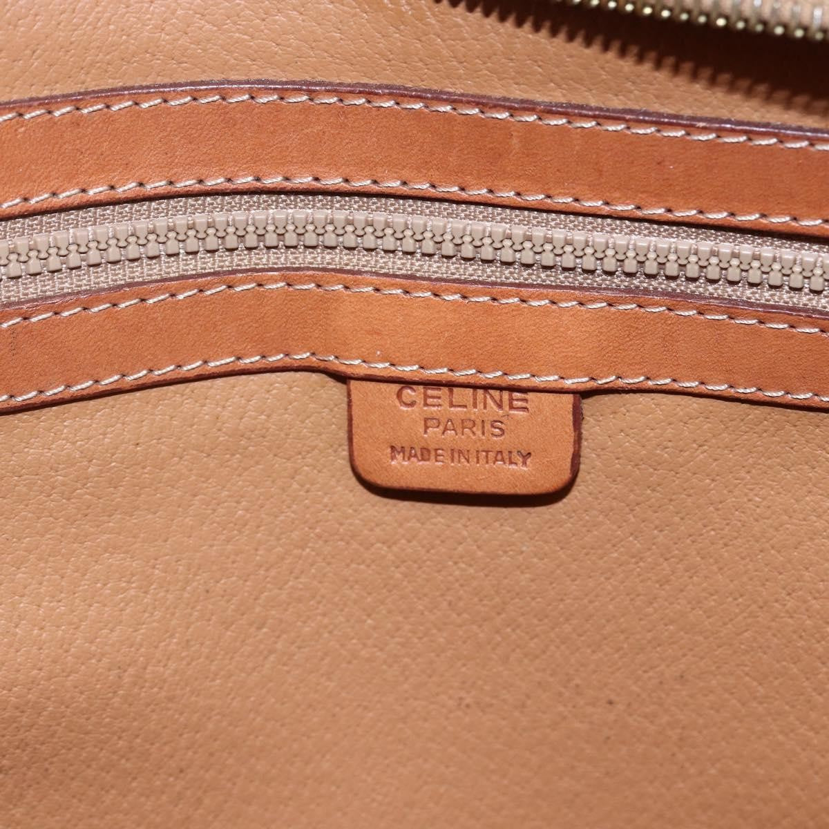 Celine Vintage Macadam Tote bag Canvas, BROWN, CANVAS, Tote bag