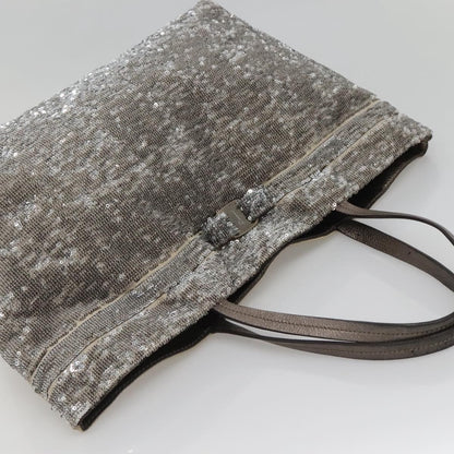 Salvatore Ferragamo Vala tote Nylon, SILVER, NYLON, Tote bag