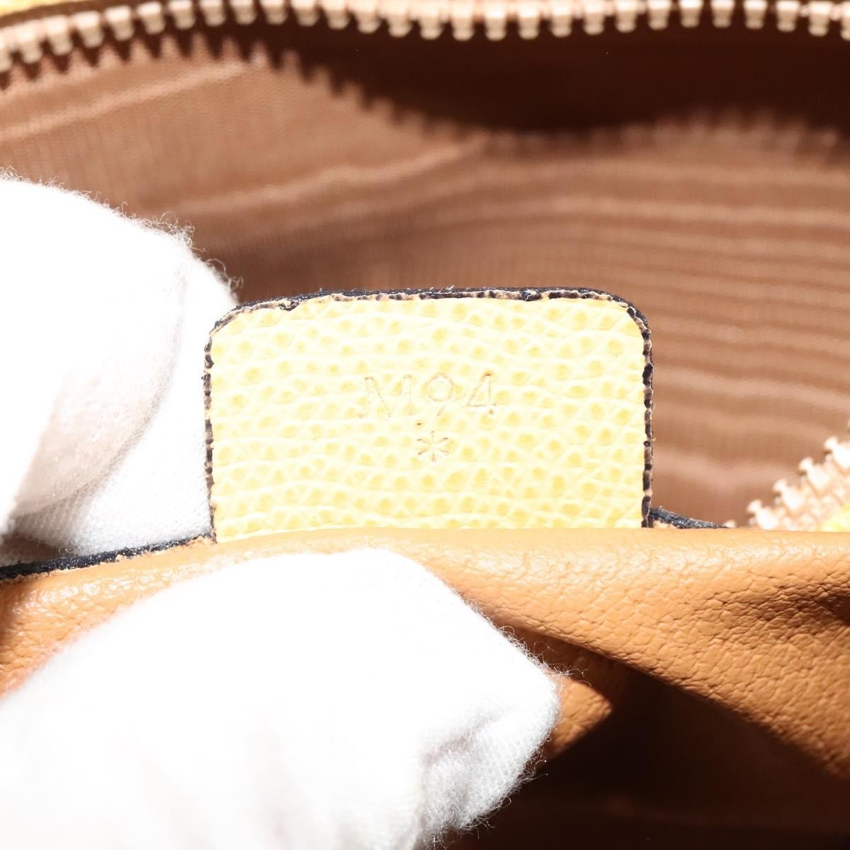 Celine Handbag Leather, YELLOW, LEATHER, Handbag