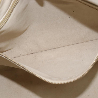 Louis Vuitton Wilshire Handbag Monogram Vernis, BEIGE, PATENT_LEATHER, Handbag