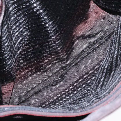 Prada Vintage Shoulder Bag Tessuto, BLACK, NYLON, Shoulder bag