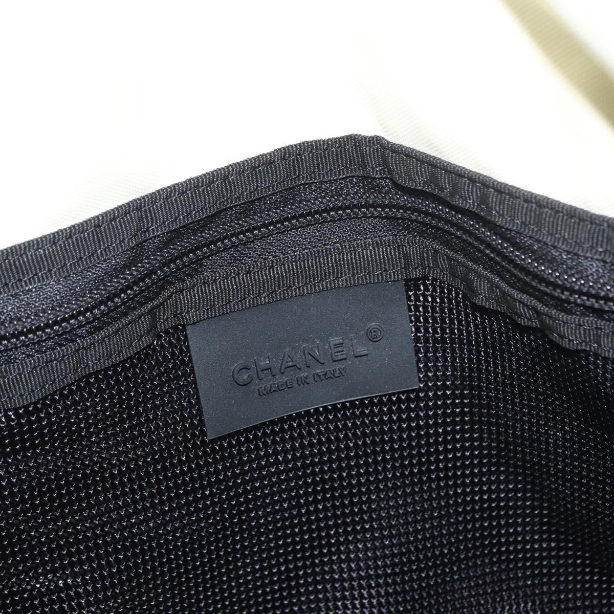 Chanel Sport Line Shoulder Bag Nylon, BEIGE, NYLON, Shoulder bag