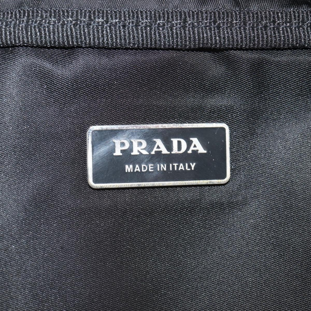 Prada Vintage Boston Bag Nylon, BLACK, NYLON, Travel bag